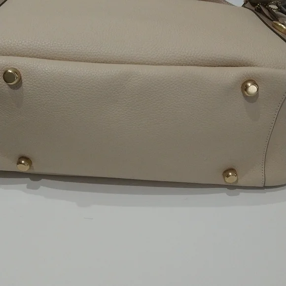 Coach Alana Pebbled Leather Colorblock Tote Bag - Picture 9 of 13